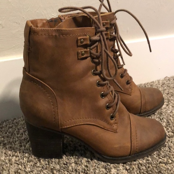 Madden Girl Shoes - Madden Girl Lace-up Boots